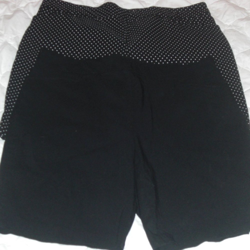 2 PAIR TIME AND TRU BERMUDA SHORTS PULL-ON 16